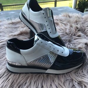 Michael Kors black and white